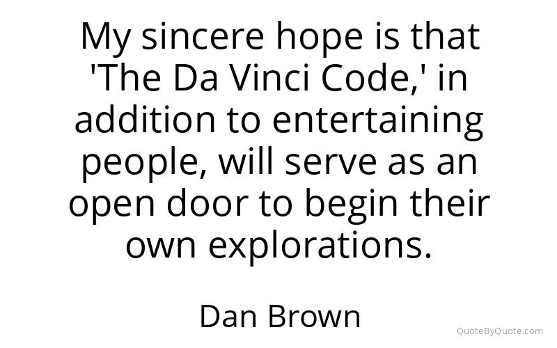 Preview image for this quote by Dan Brown