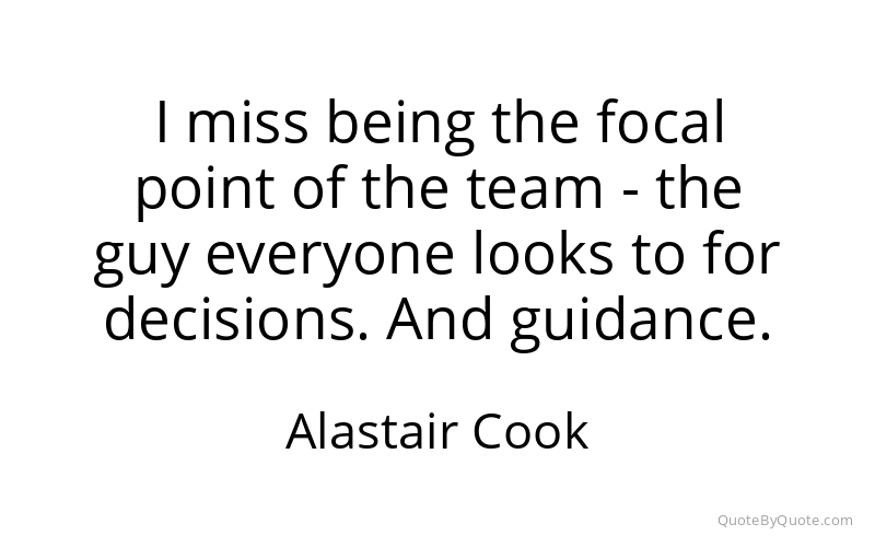 Preview image for this quote by Alastair Cook