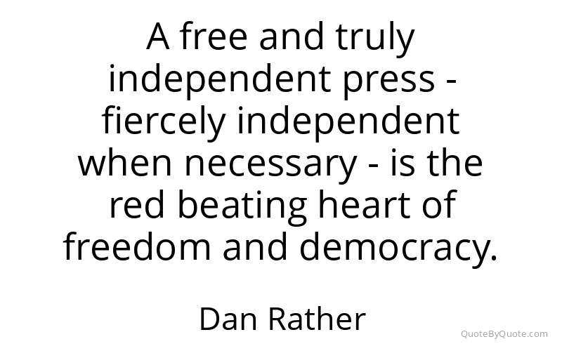 Preview image for this quote by Dan Rather