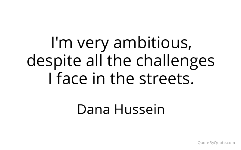 Preview image for this quote by Dana Hussein