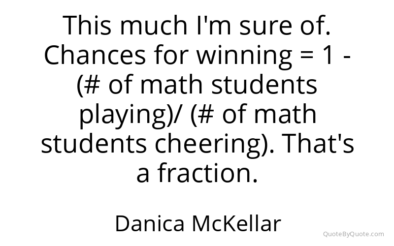 Preview image for this quote by Danica McKellar