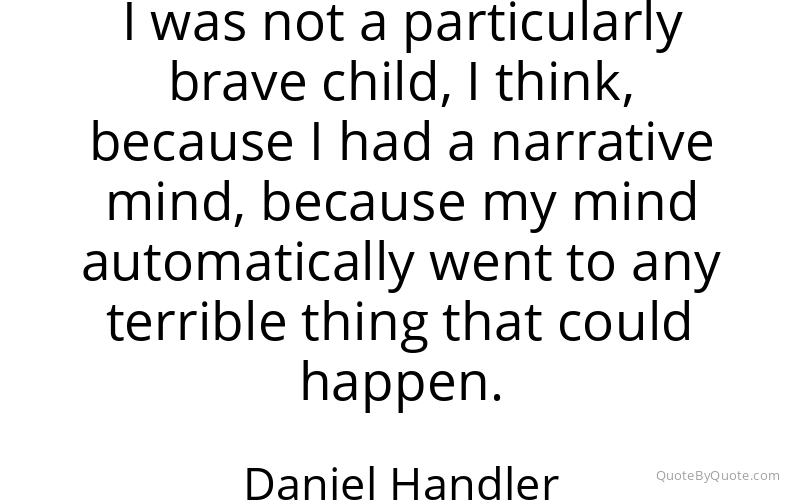 Preview image for this quote by Daniel Handler