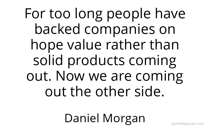 Preview image for this quote by Daniel Morgan