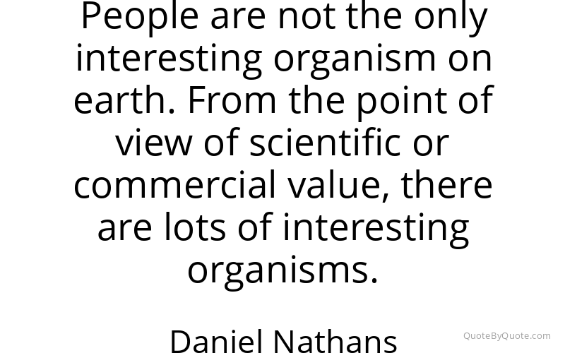 Preview image for this quote by Daniel Nathans
