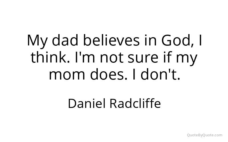 Preview image for this quote by Daniel Radcliffe