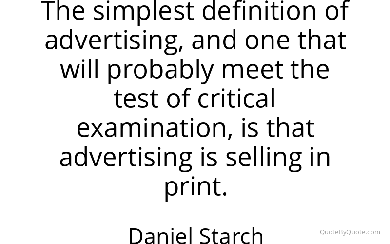 Preview image for this quote by Daniel Starch