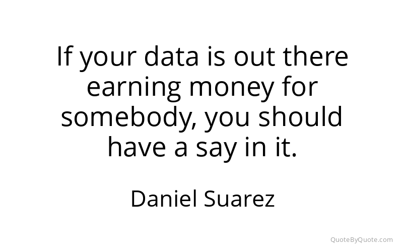 Preview image for this quote by Daniel Suarez