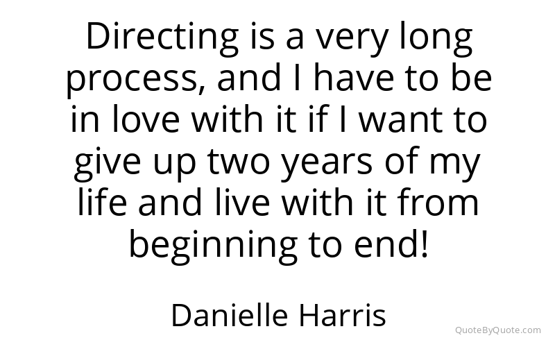 Preview image for this quote by Danielle Harris