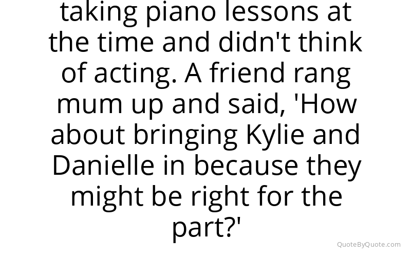 Preview image for this quote by Dannii Minogue