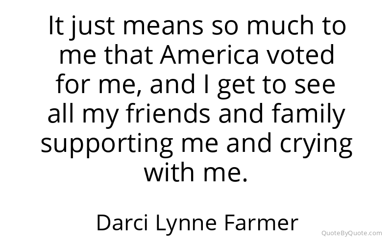 Preview image for this quote by Darci Lynne Farmer