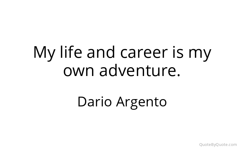 Preview image for this quote by Dario Argento