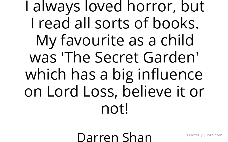 Preview image for this quote by Darren Shan