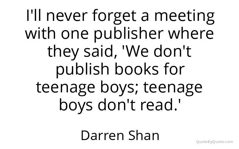 Preview image for this quote by Darren Shan