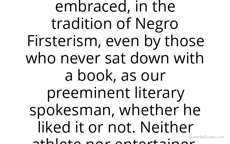 Preview image for this quote by Darryl Pinckney