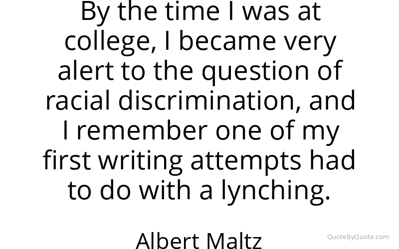 Preview image for this quote by Albert Maltz