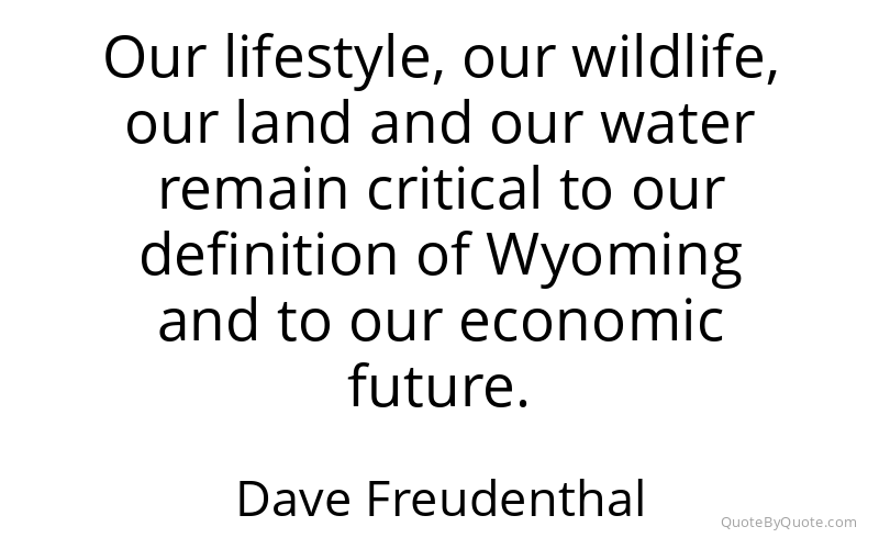 Preview image for this quote by Dave Freudenthal