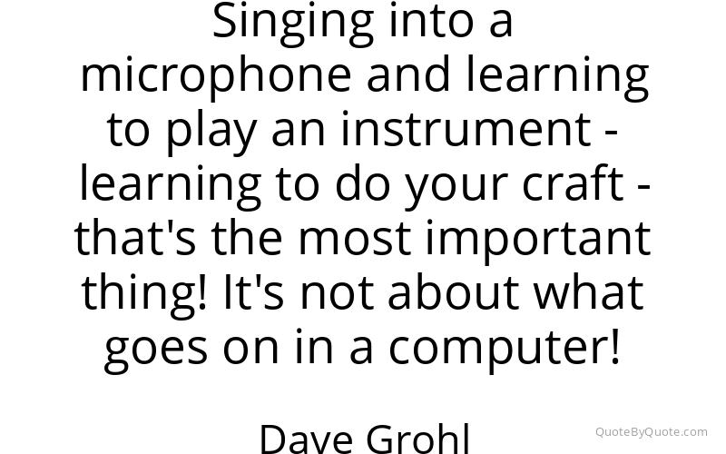 Preview image for this quote by Dave Grohl