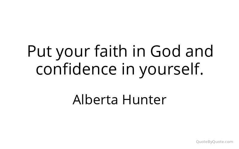 Preview image for this quote by Alberta Hunter