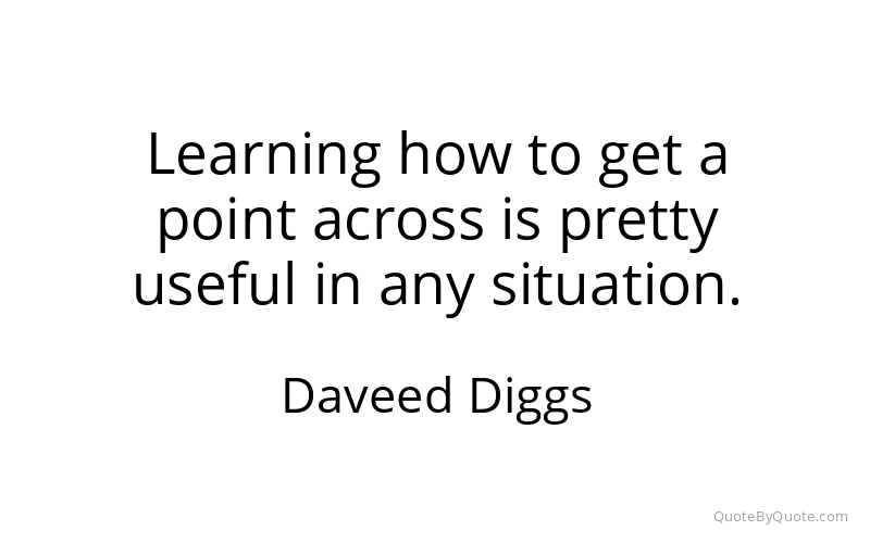 Preview image for this quote by Daveed Diggs