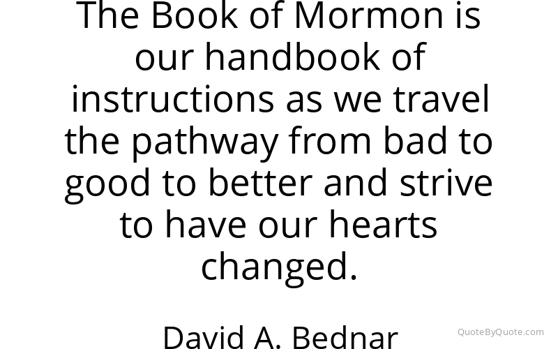 Preview image for this quote by David A. Bednar
