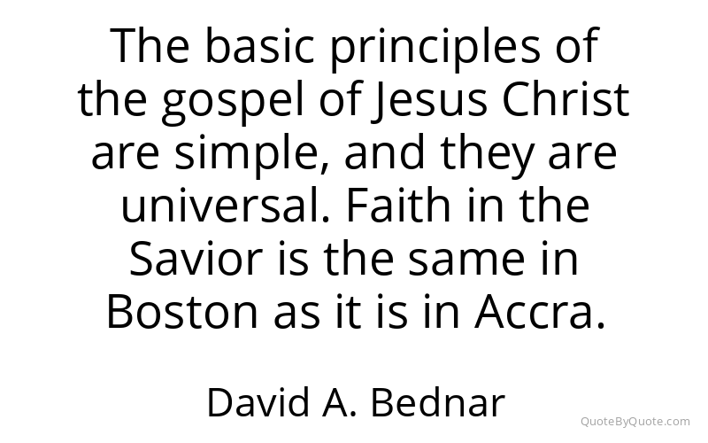 Preview image for this quote by David A. Bednar