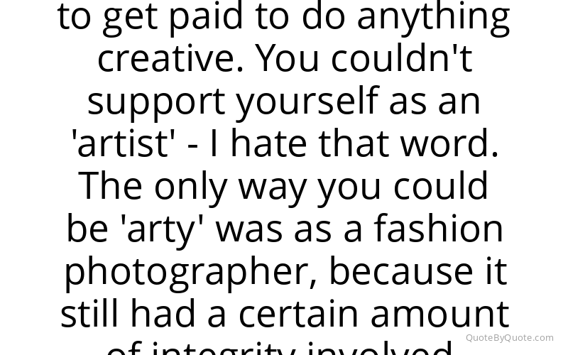 Preview image for this quote by David Bailey