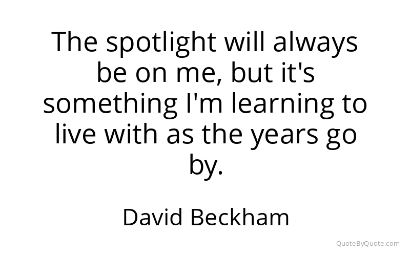 Preview image for this quote by David Beckham