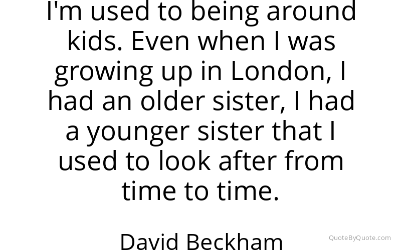 Preview image for this quote by David Beckham