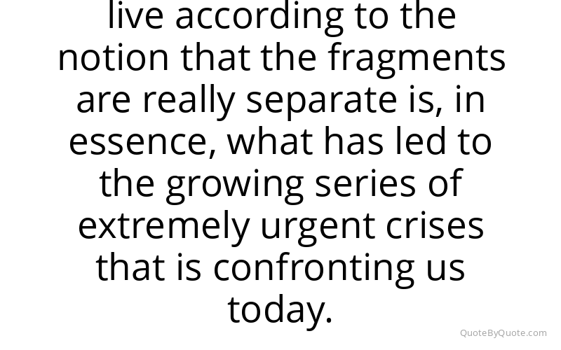 Preview image for this quote by David Bohm