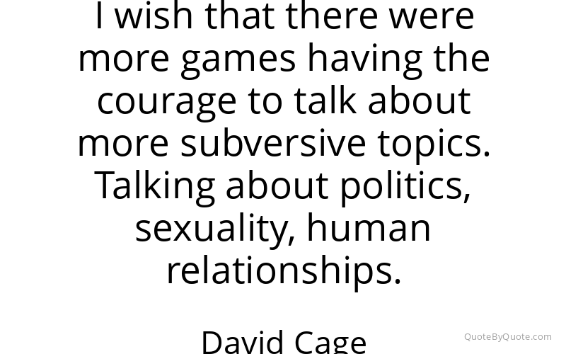 Preview image for this quote by David Cage