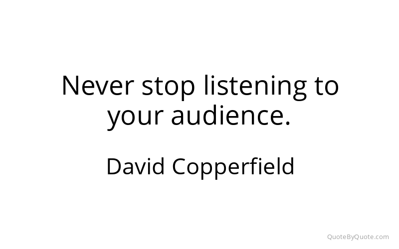 Preview image for this quote by David Copperfield