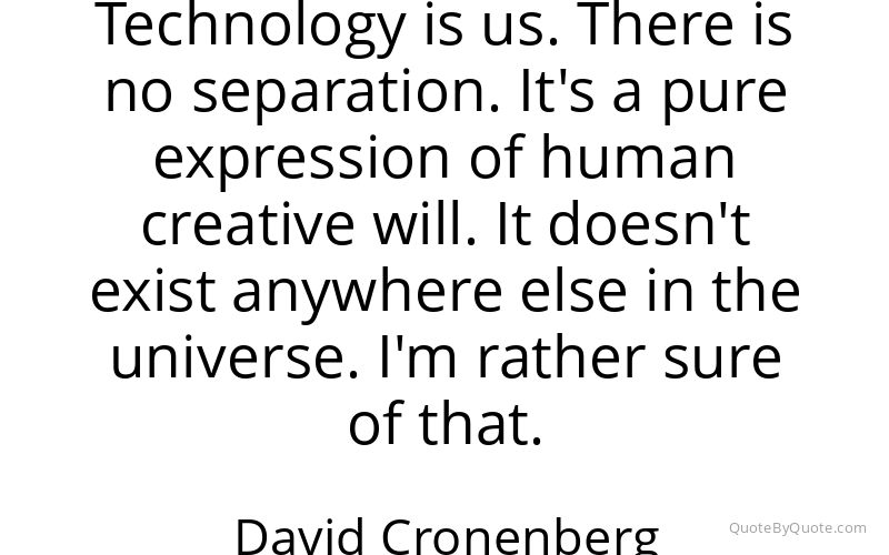 Preview image for this quote by David Cronenberg