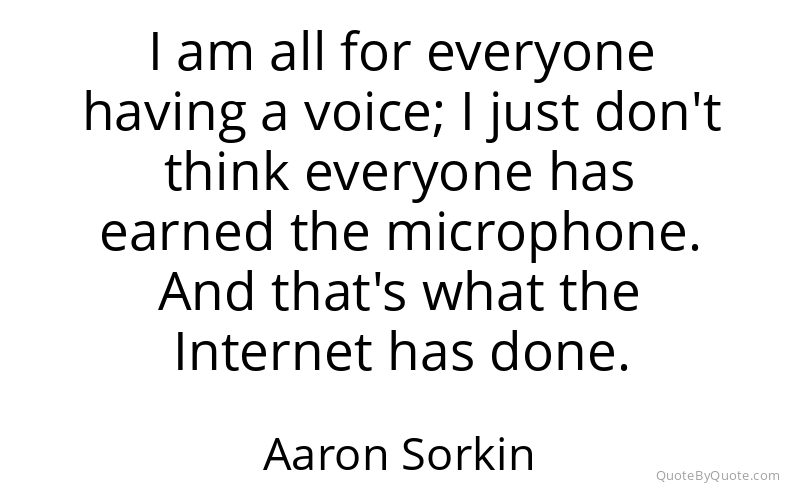 Preview image for this quote by Aaron Sorkin