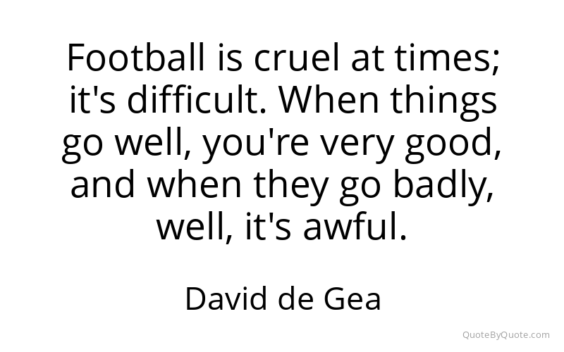 Preview image for this quote by David de Gea