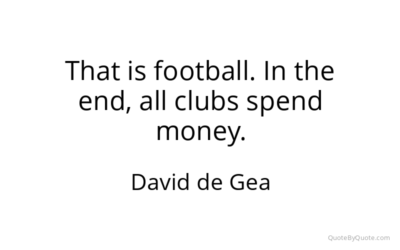 Preview image for this quote by David de Gea