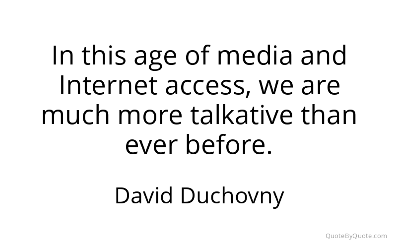 Preview image for this quote by David Duchovny