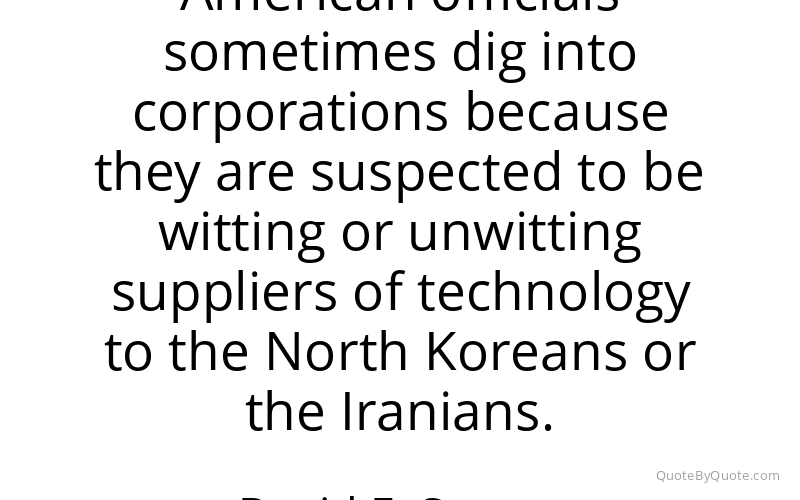 Preview image for this quote by David E. Sanger