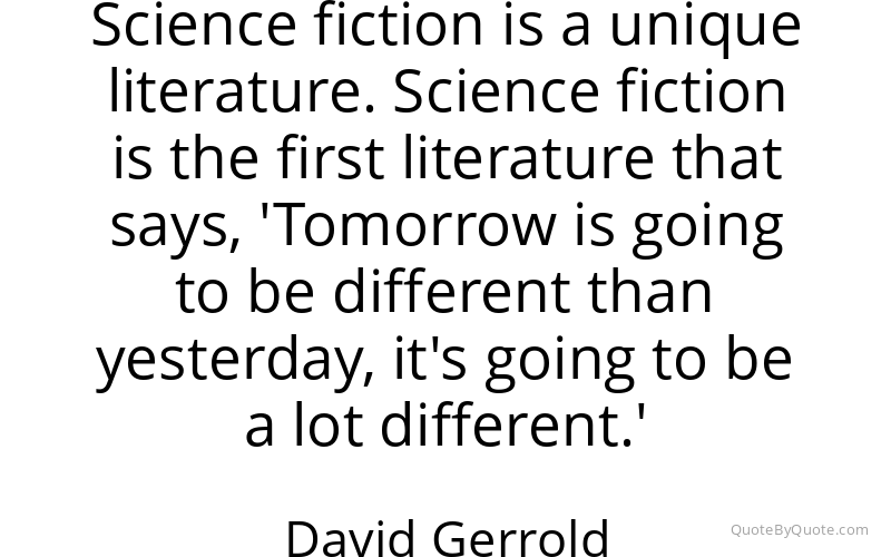 Preview image for this quote by David Gerrold