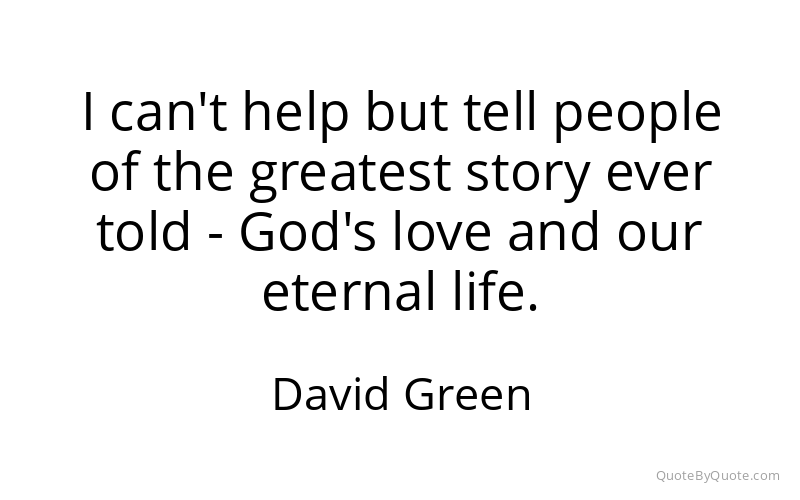 Preview image for this quote by David Green