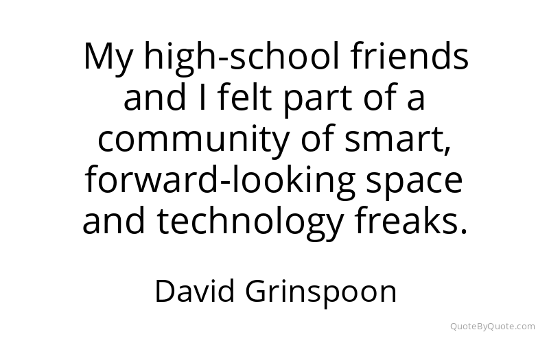 Preview image for this quote by David Grinspoon