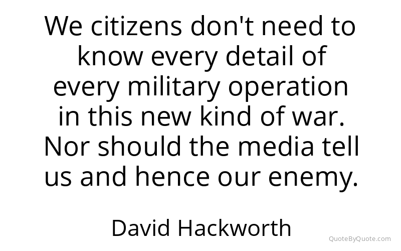 Preview image for this quote by David Hackworth