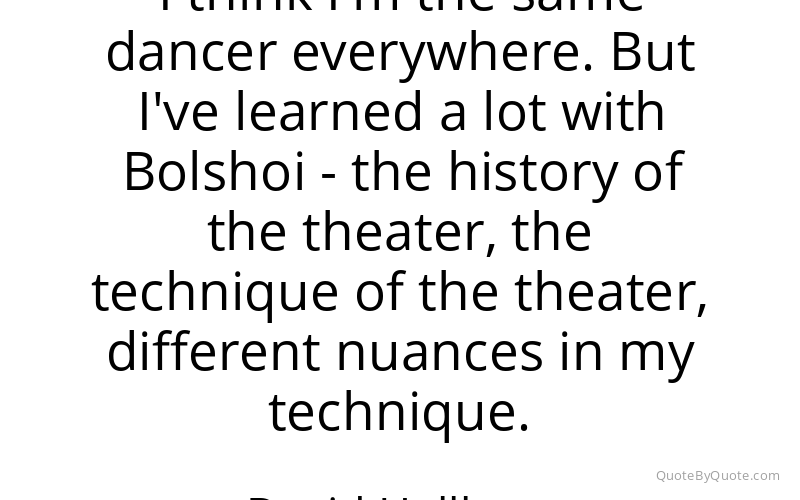 Preview image for this quote by David Hallberg