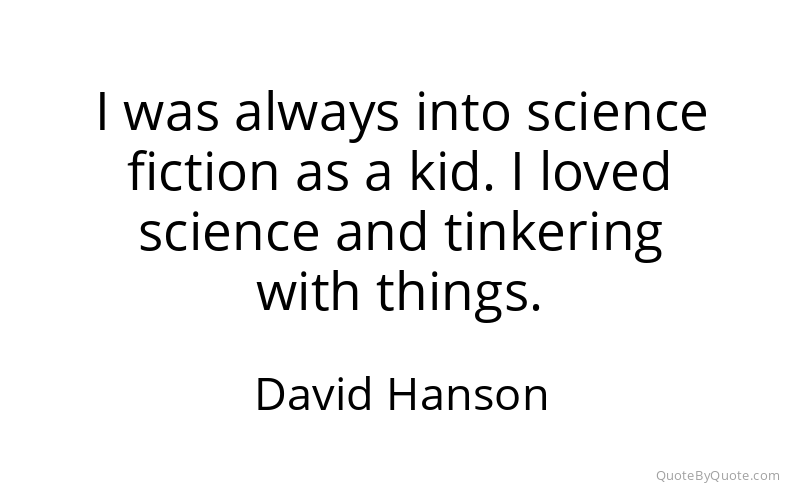 Preview image for this quote by David Hanson