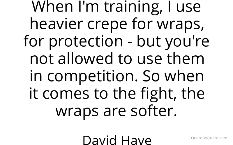 Preview image for this quote by David Haye