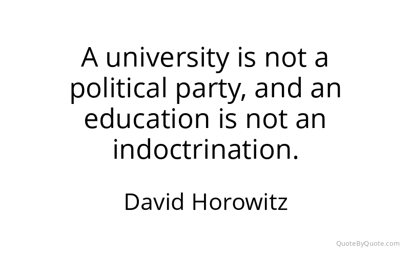 Preview image for this quote by David Horowitz