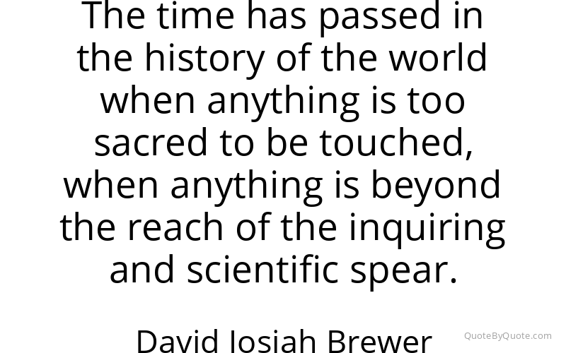 Preview image for this quote by David Josiah Brewer