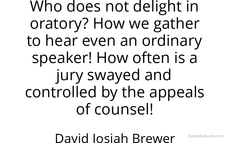 Preview image for this quote by David Josiah Brewer