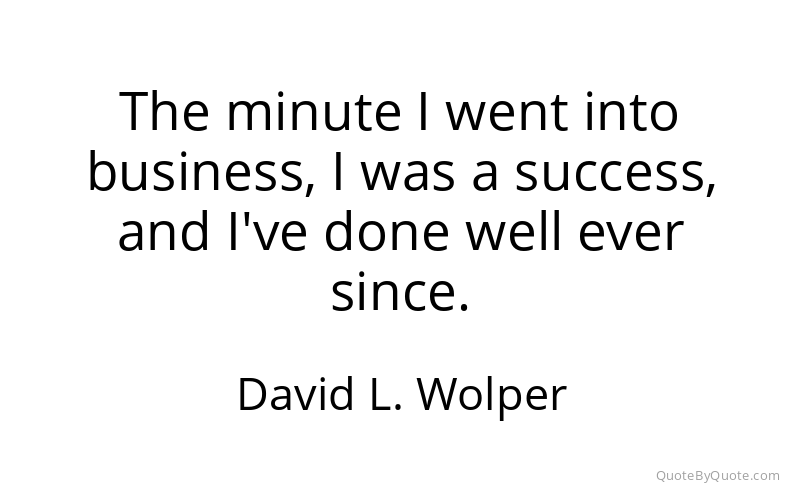 Preview image for this quote by David L. Wolper
