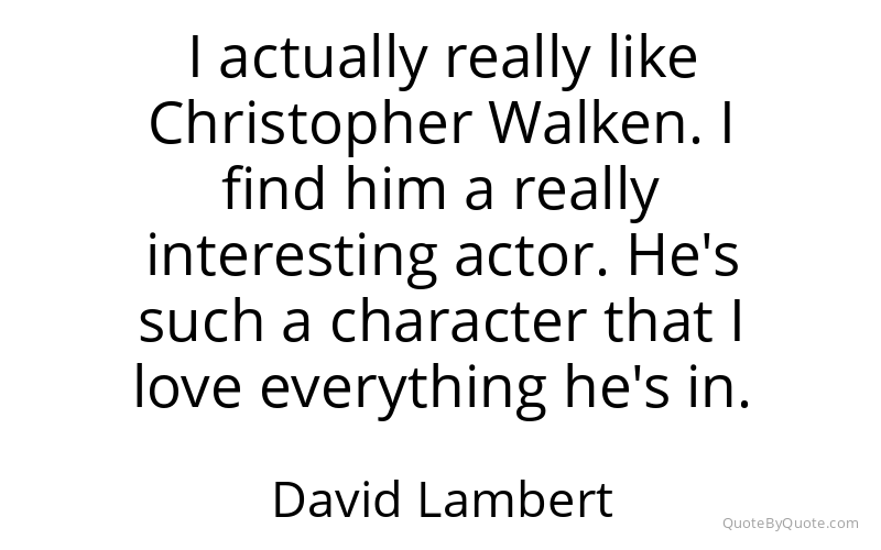 Preview image for this quote by David Lambert