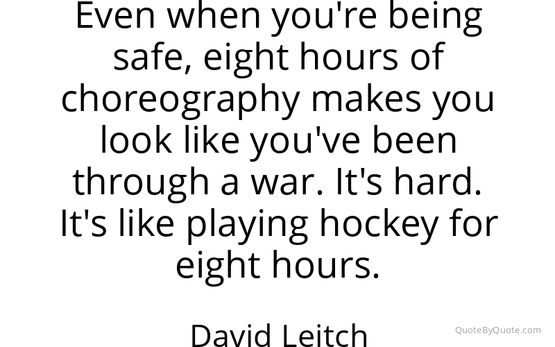 Preview image for this quote by David Leitch
